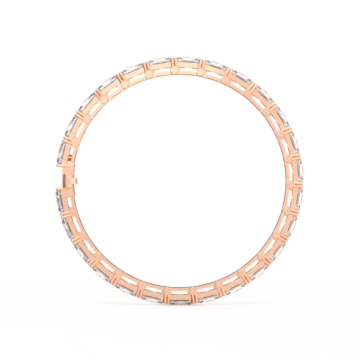 50 Pointer Radiant Lab Grown Diamond Tennis Bracelet