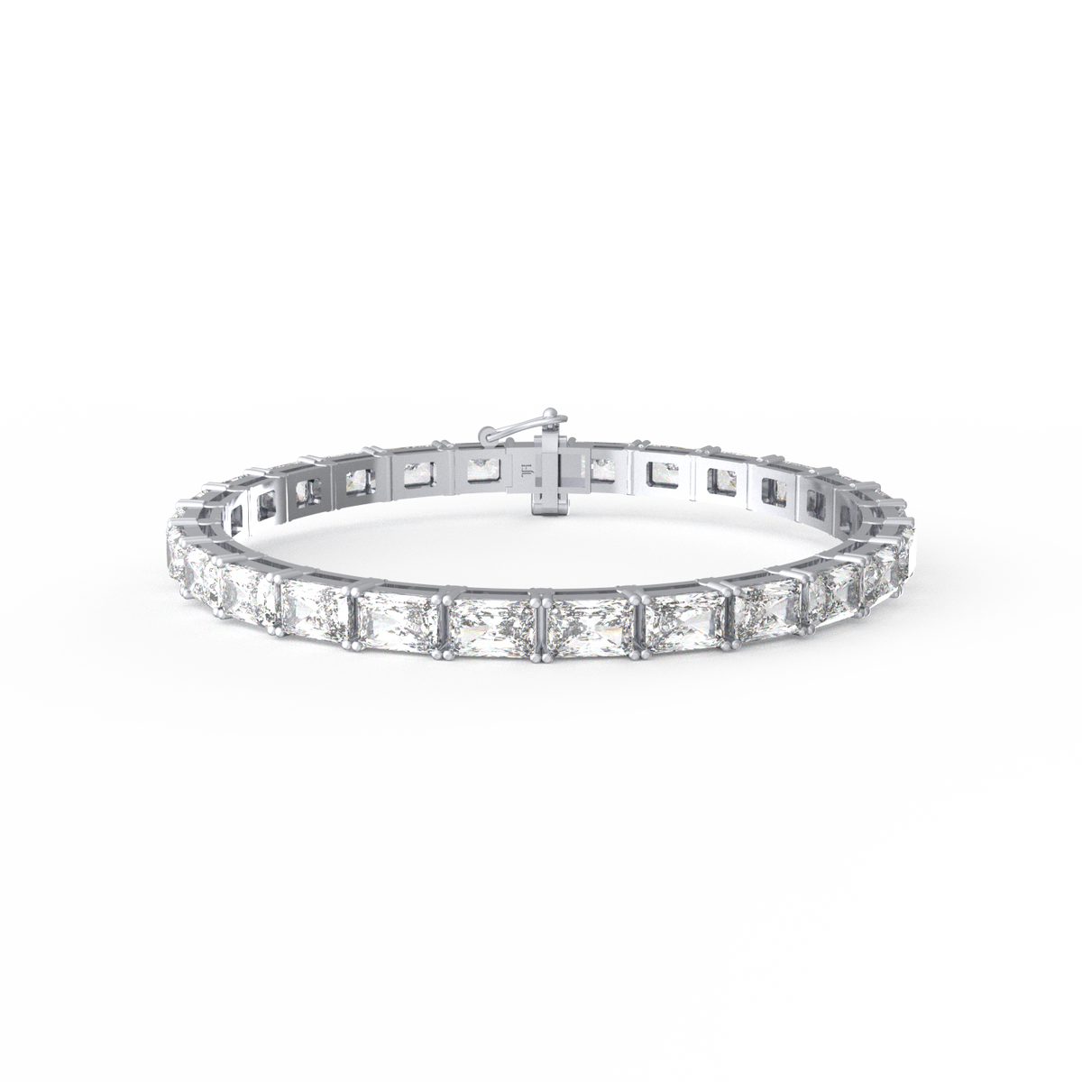 50 Pointer Radiant Lab Grown Diamond Tennis Bracelet