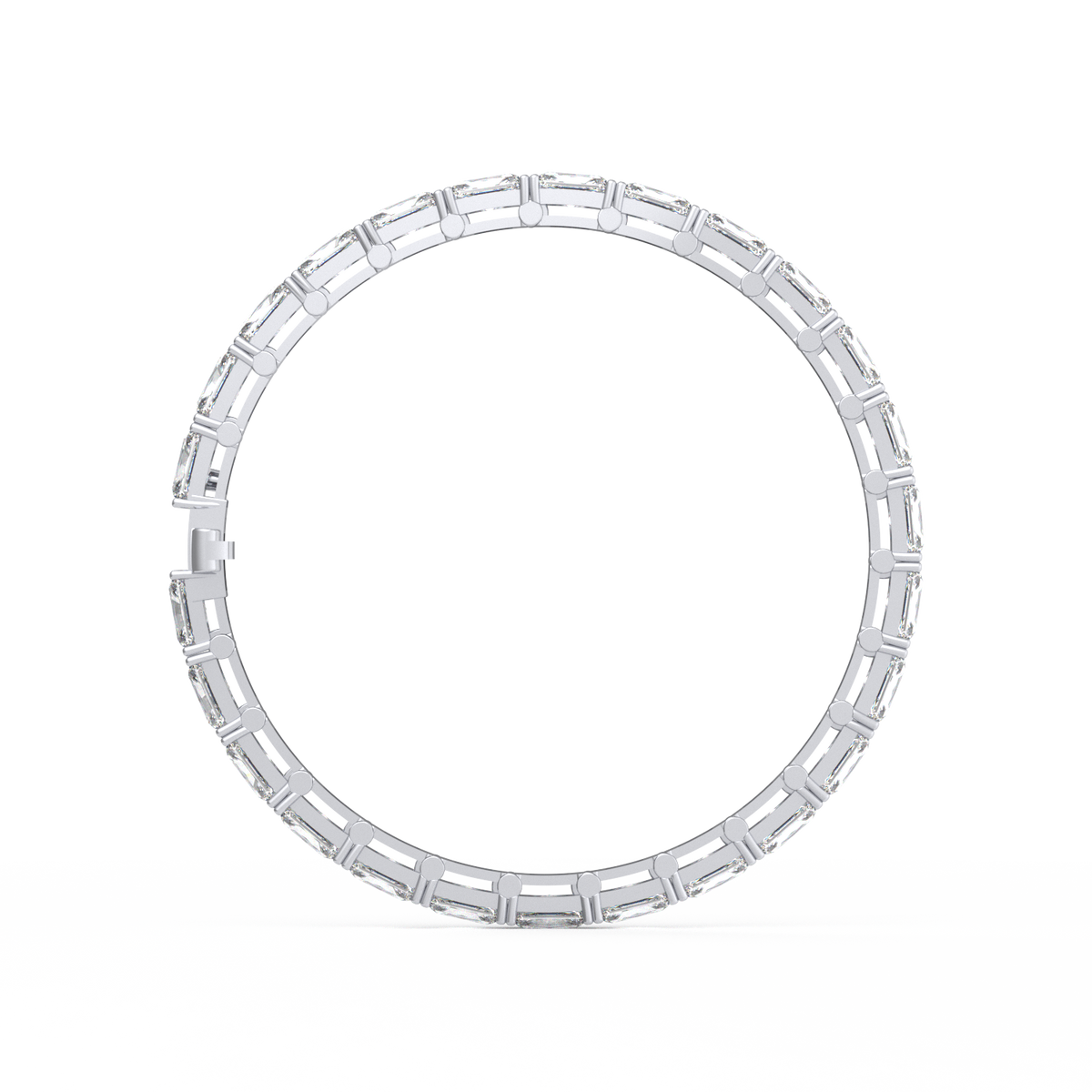 50 Pointer Radiant Lab Grown Diamond Tennis Bracelet