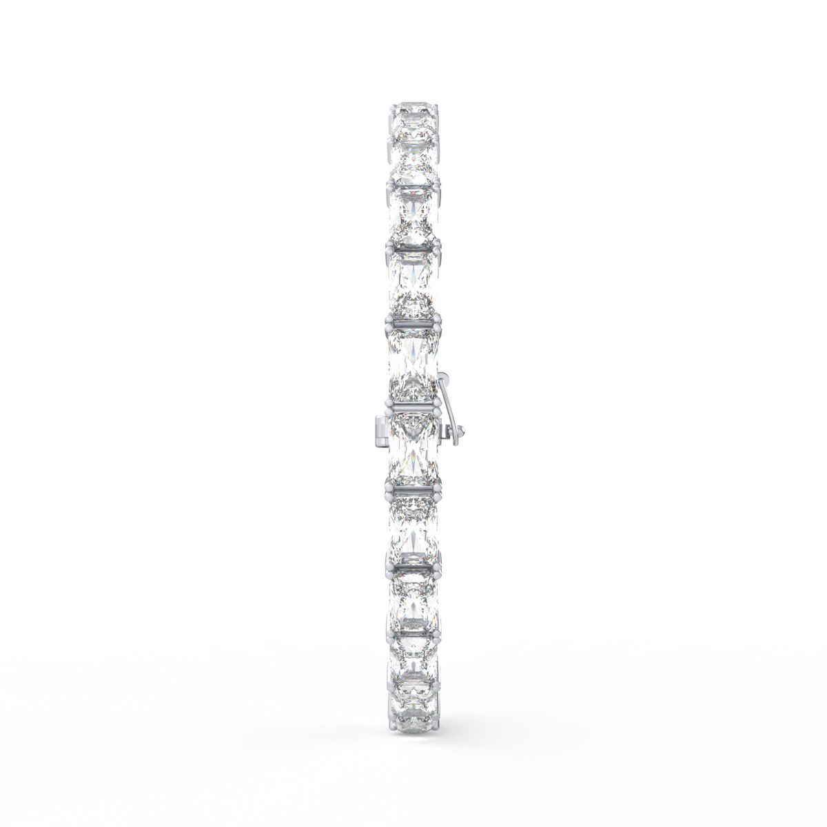 50 Pointer Radiant Lab Grown Diamond Tennis Bracelet