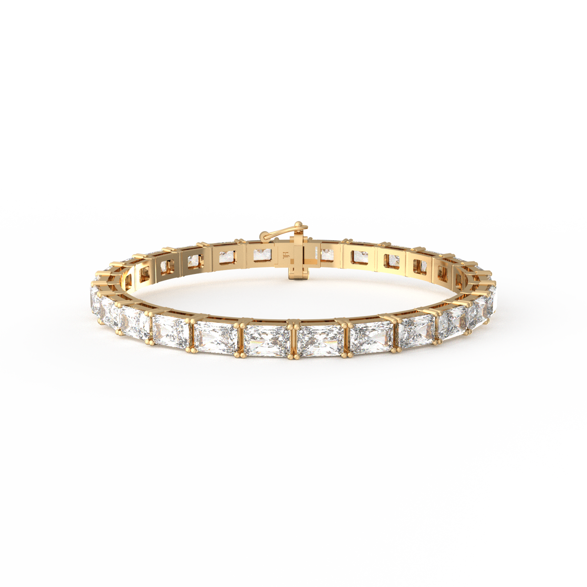 50 Pointer Radiant Lab Grown Diamond Tennis Bracelet