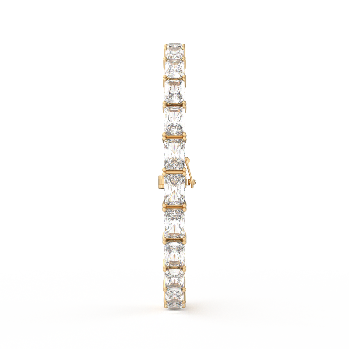 50 Pointer Radiant Lab Grown Diamond Tennis Bracelet