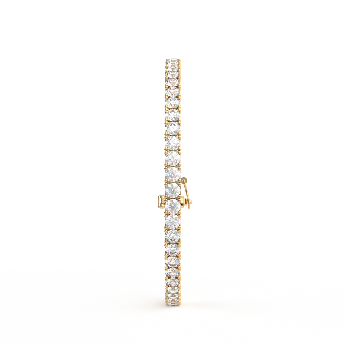 10 Pointer Round Lab Grown Diamond Tennis Bracelet