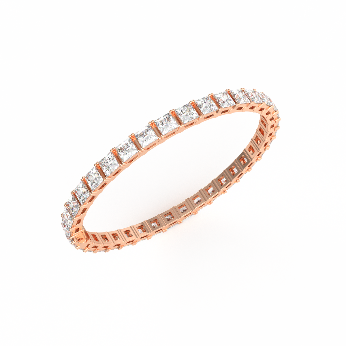 30 Pointer Princess Lab Grown Diamond Tennis Bracelet