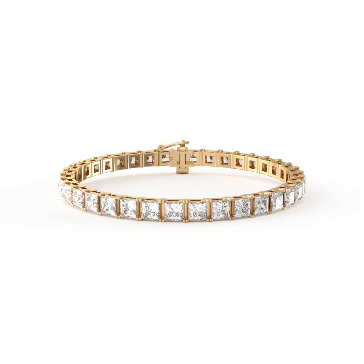 30 Pointer Princess Lab Grown Diamond Tennis Bracelet