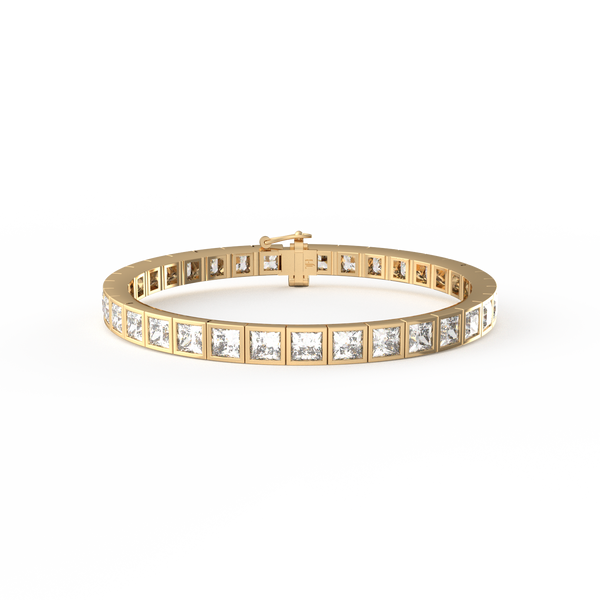 30 Pointer Princess Lab Grown Diamond Tennis Bracelet