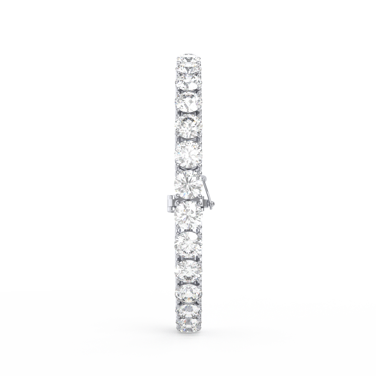 50 Pointer Round Lab Grown Diamond Tennis Bracelet