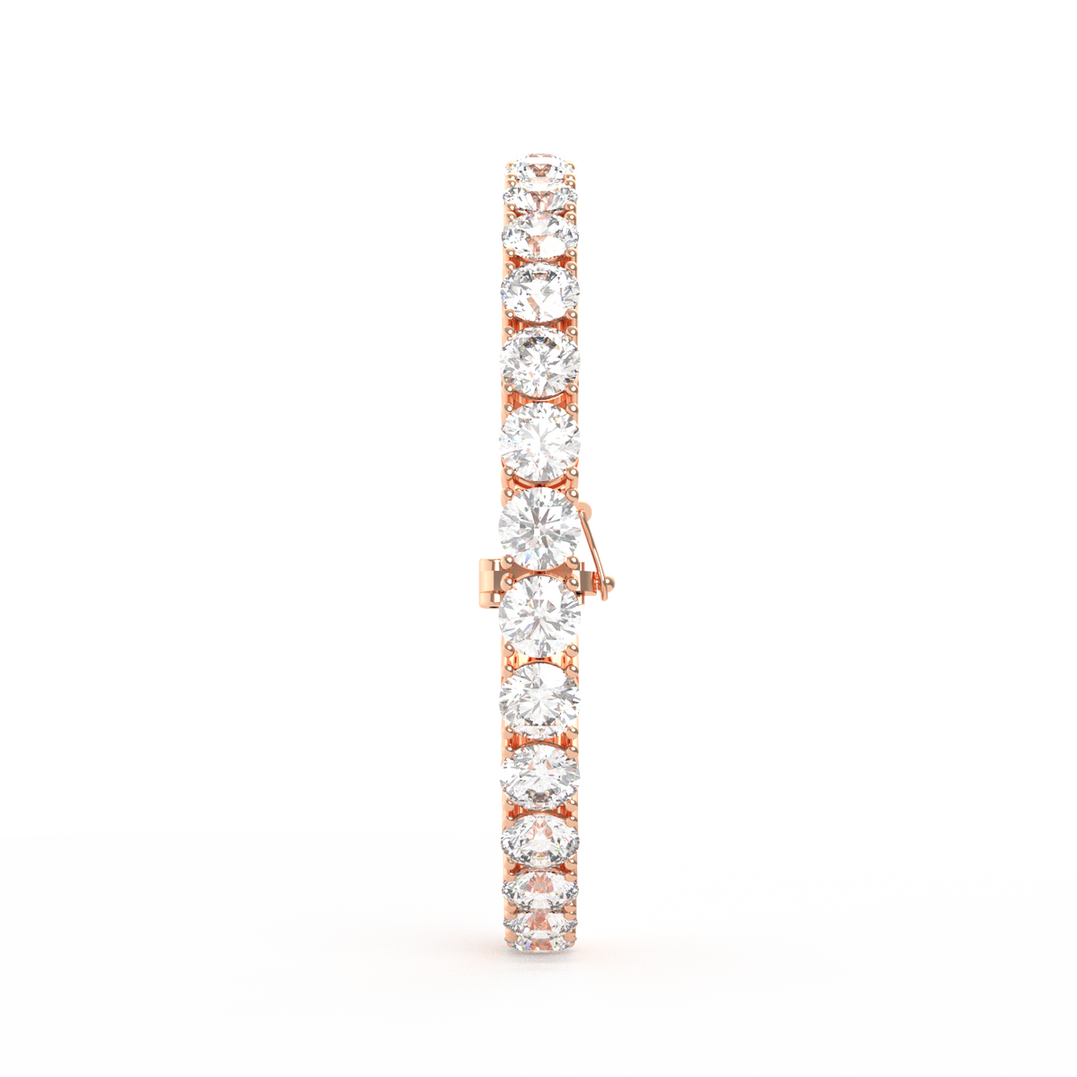 50 Pointer Round Lab Grown Diamond Tennis Bracelet