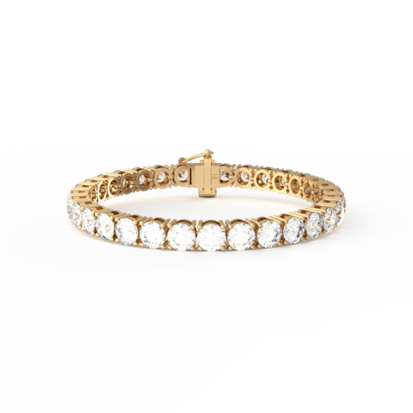 50 Pointer Round Lab Grown Diamond Tennis Bracelet