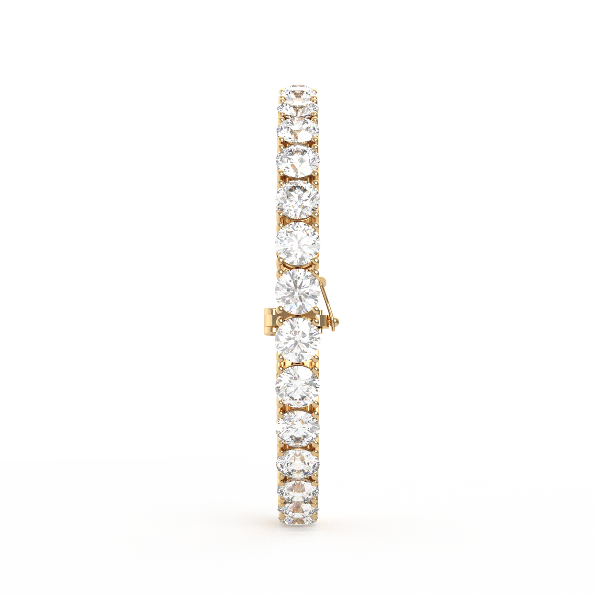 50 Pointer Round Lab Grown Diamond Tennis Bracelet