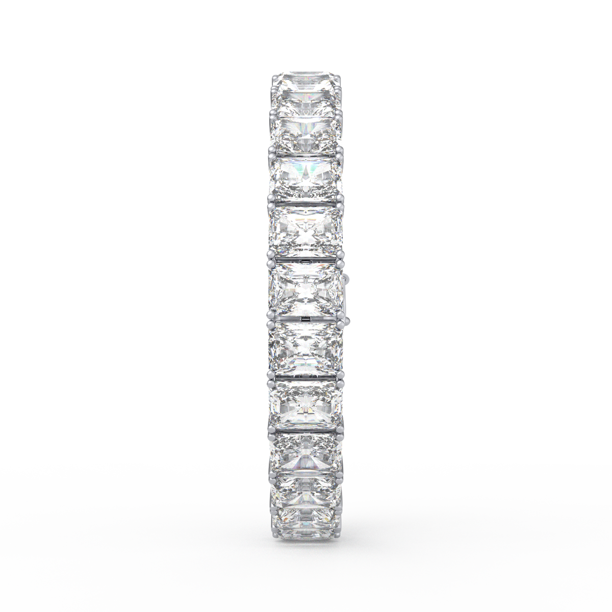 27CT Radiant Lab Grown Diamond Tennis Bracelet