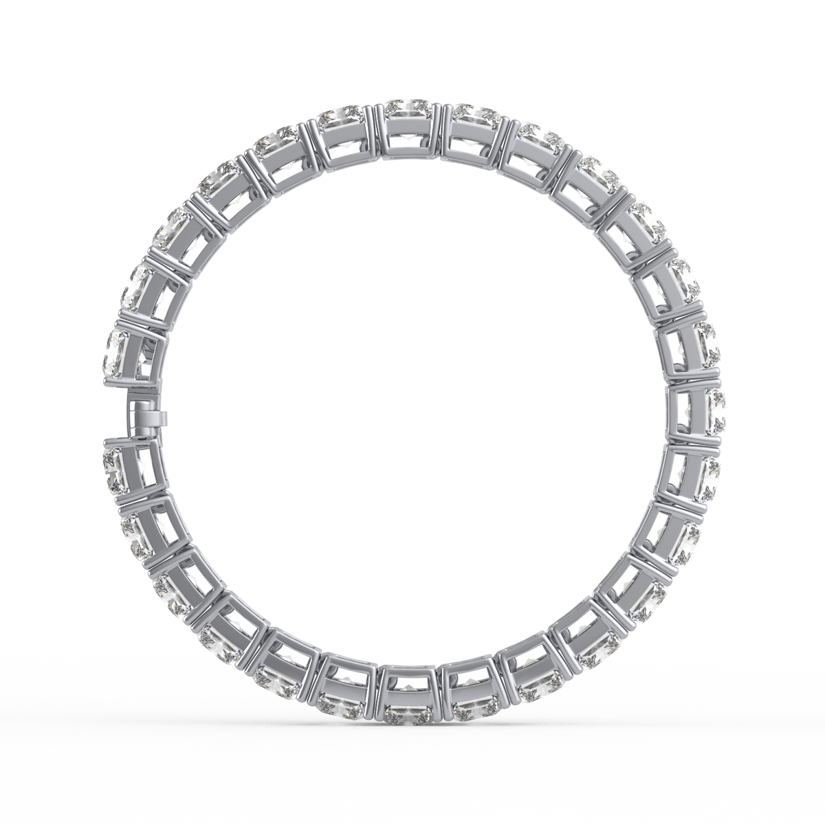 27CT Radiant Lab Grown Diamond Tennis Bracelet