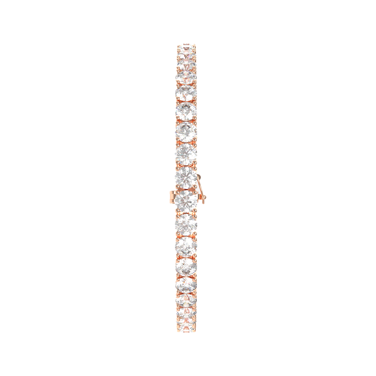 Classic 30 Pointer Round Lab Grown Diamond Tennis Bracelet