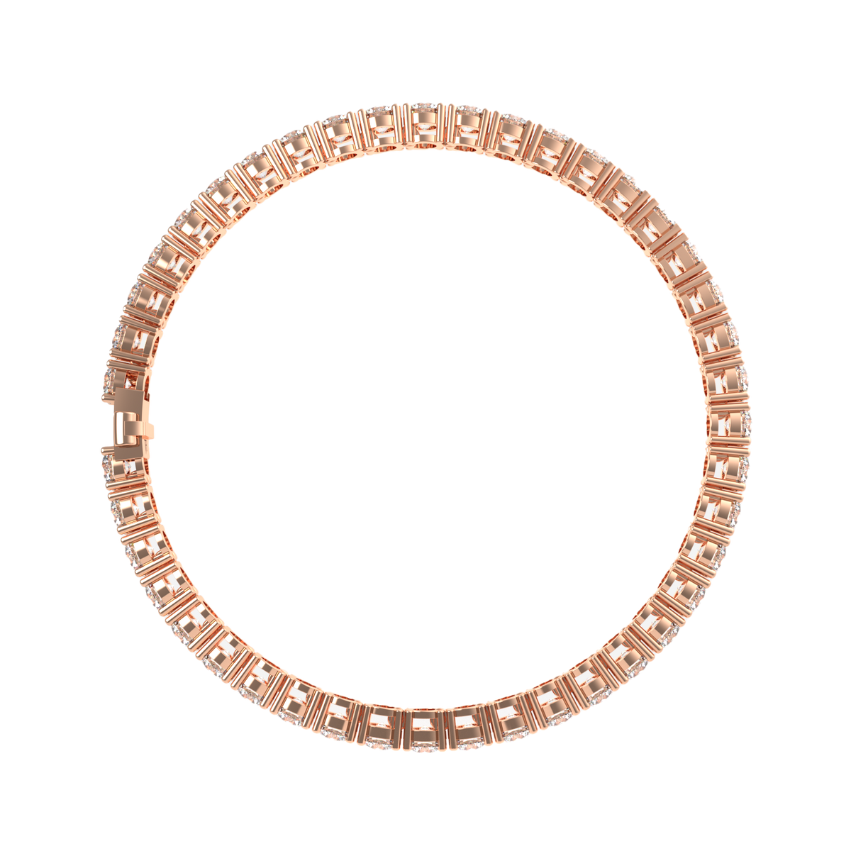 Classic 30 Pointer Round Lab Grown Diamond Tennis Bracelet