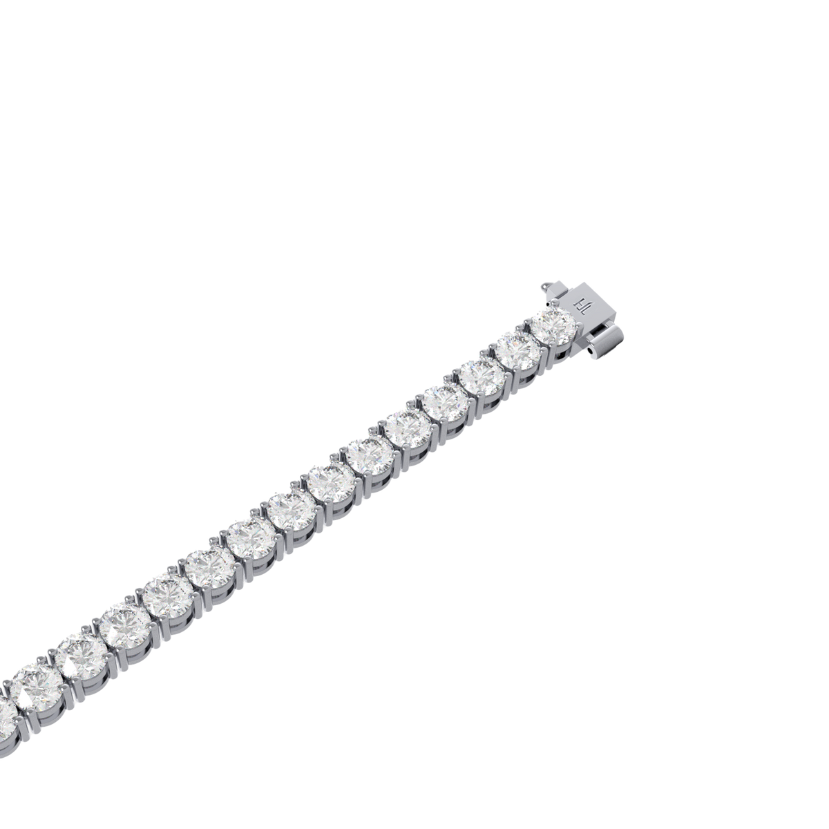 Classic 30 Pointer Round Lab Grown Diamond Tennis Bracelet