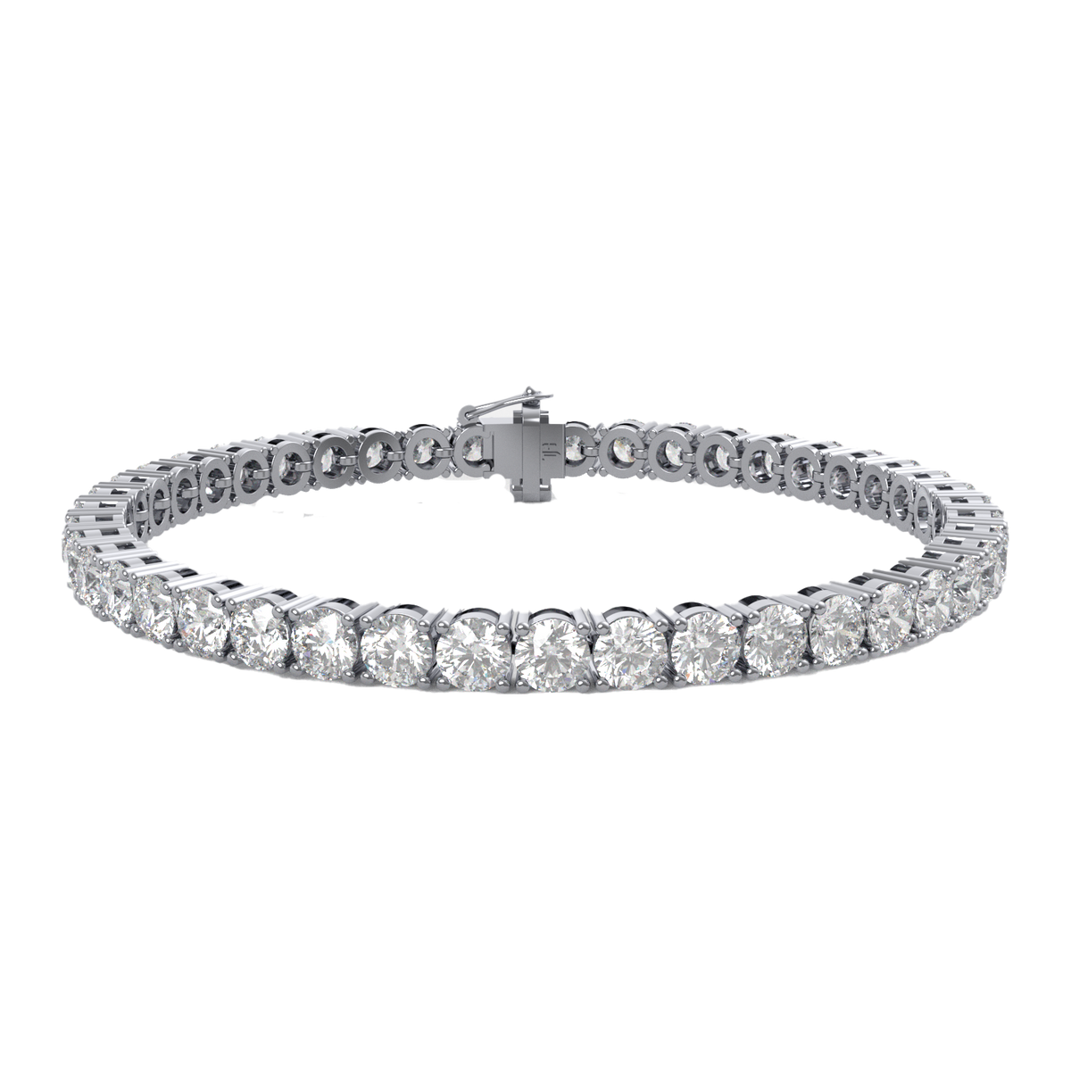 Classic 30 Pointer Round Lab Grown Diamond Tennis Bracelet