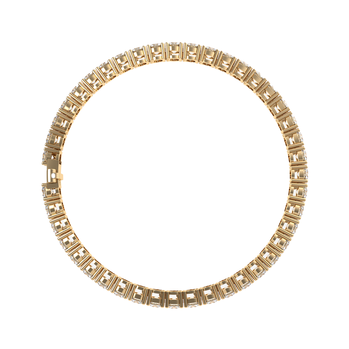 Classic 30 Pointer Round Lab Grown Diamond Tennis Bracelet