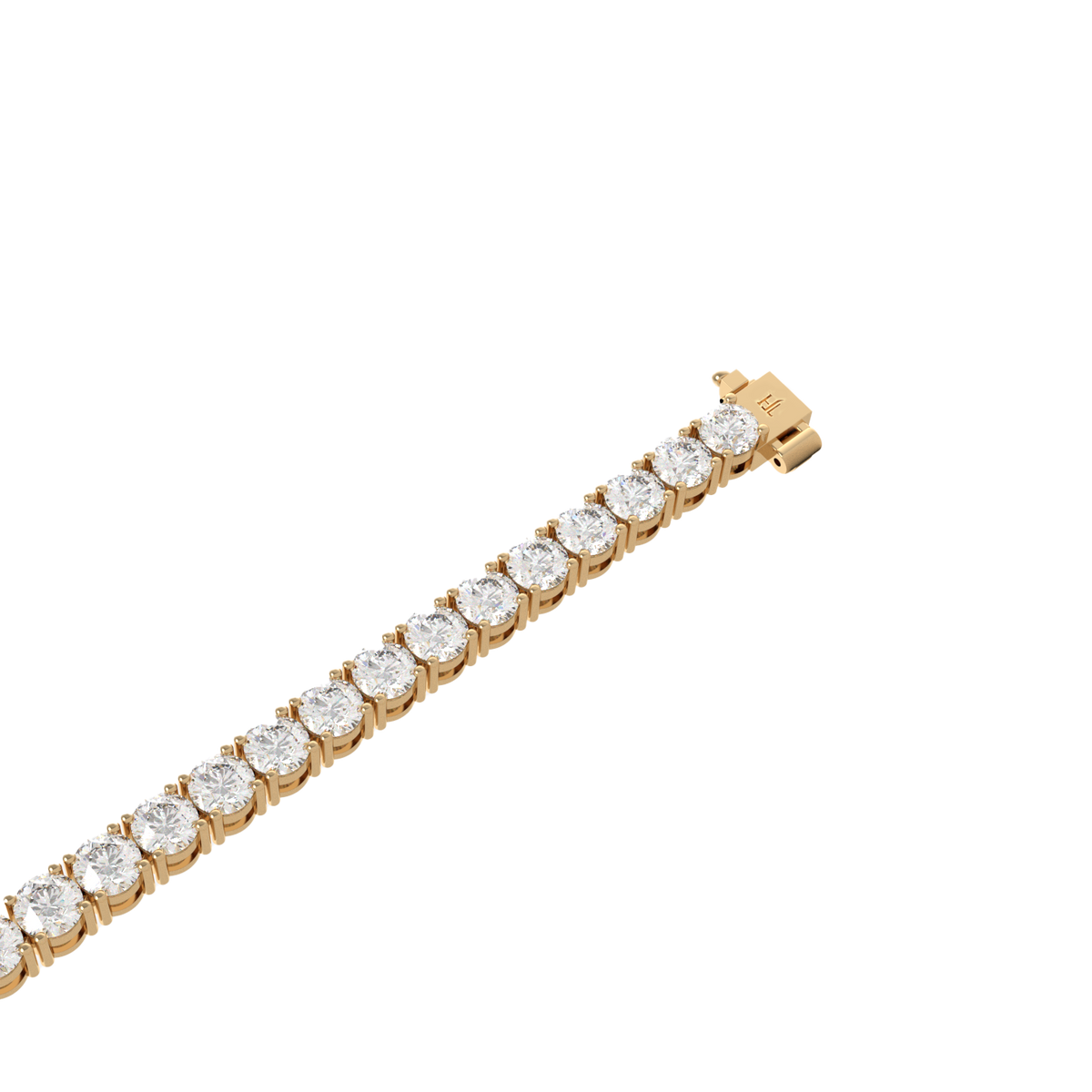 Classic 30 Pointer Round Lab Grown Diamond Tennis Bracelet