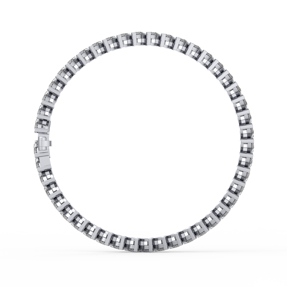 8.55CT Marquise Lab Grown Diamond Tennis Bracelet