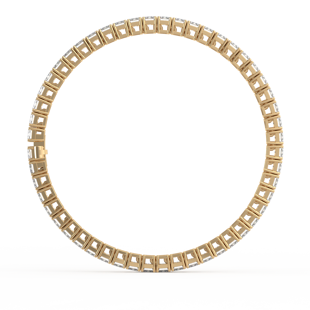 25 Pointer Emerald Lab Grown Diamond Tennis Bracelet