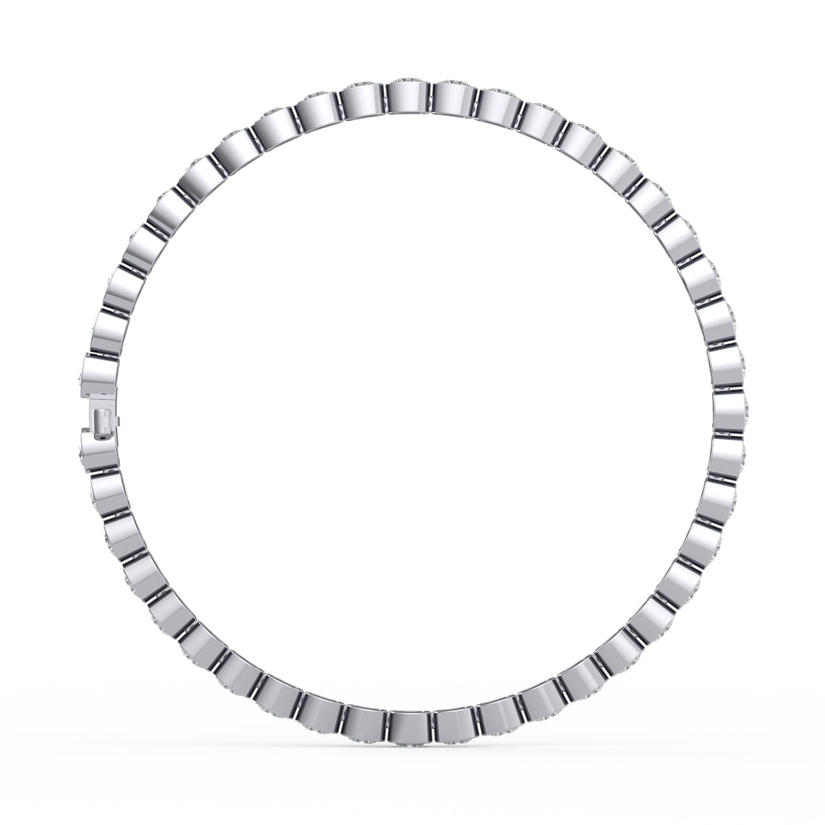 15 Pointer Round Lab Grown Diamond Tennis Bracelet