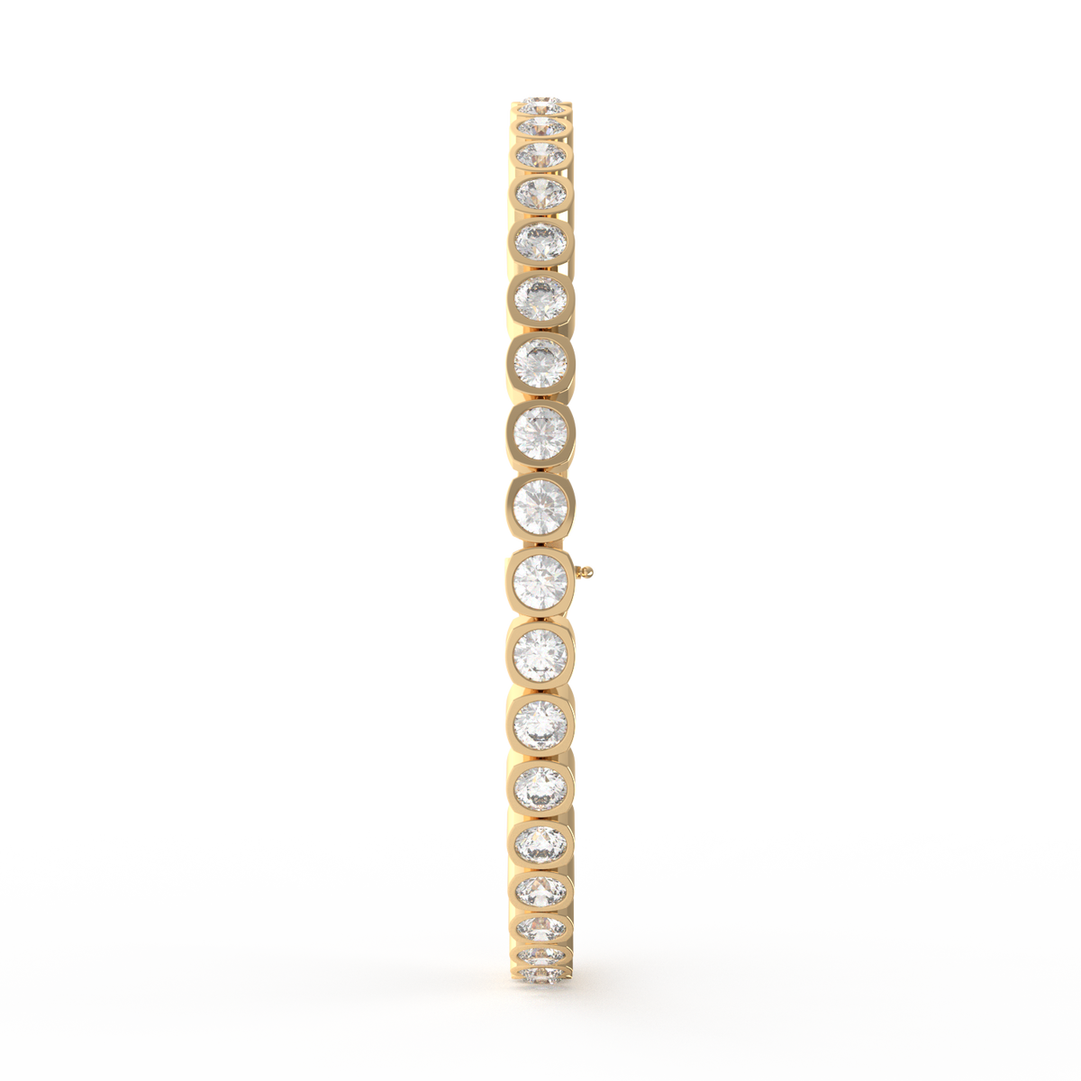 15 Pointer Round Lab Grown Diamond Tennis Bracelet