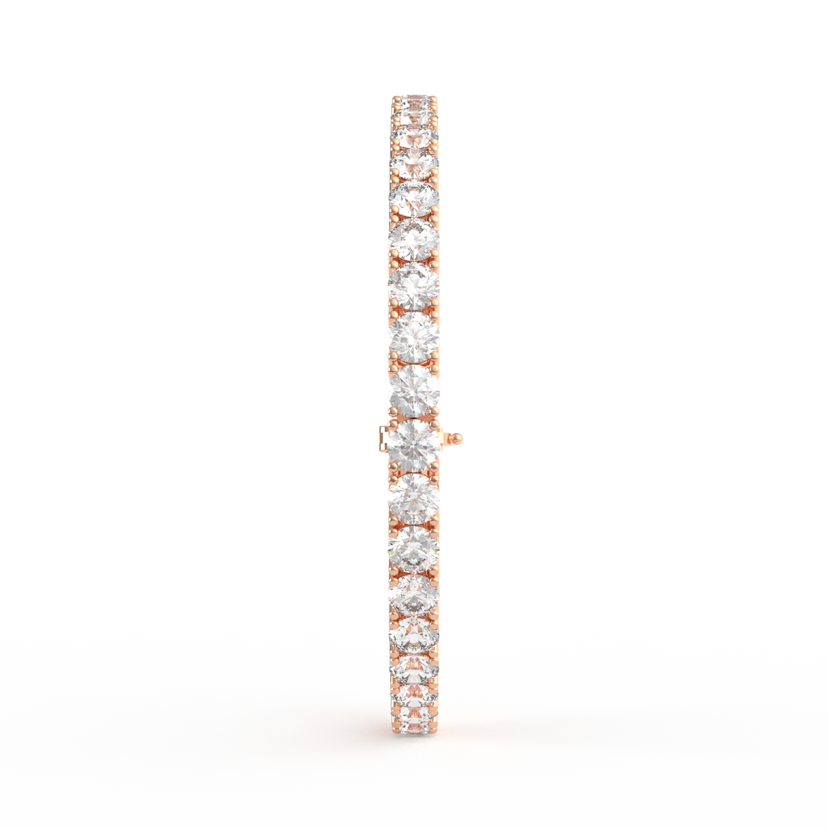 20 Pointer Round Lab Grown Diamond Tennis Bracelet