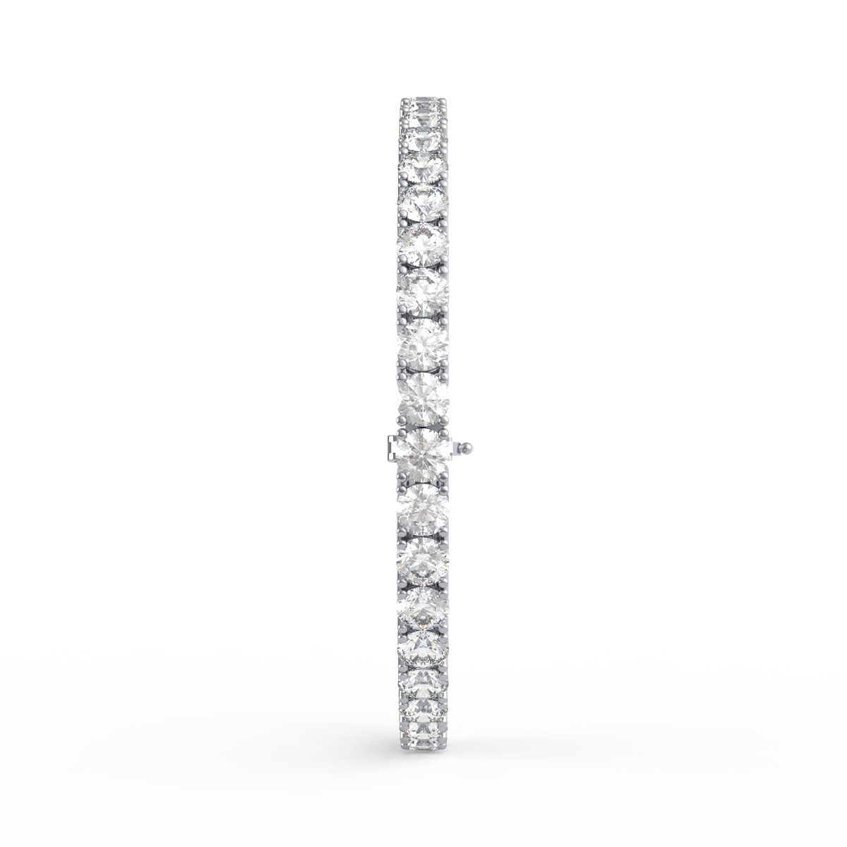 20 Pointer Round Lab Grown Diamond Tennis Bracelet