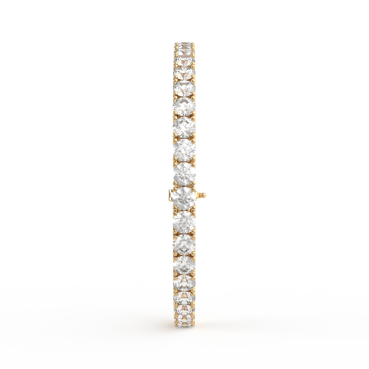 20 Pointer Round Lab Grown Diamond Tennis Bracelet