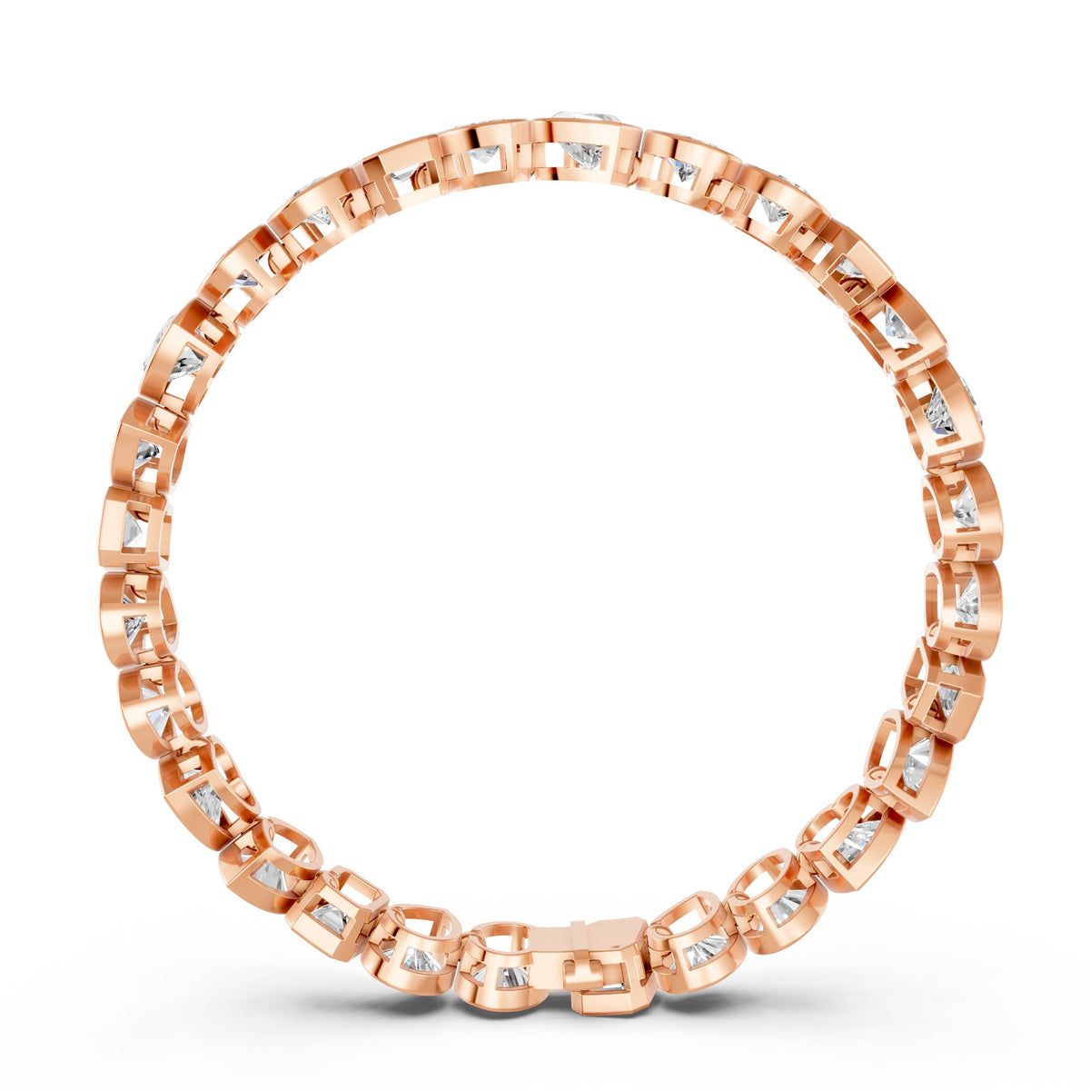Fancy Mix-Cut Tennis Bracelet Lab Grown Diamond Bracelet