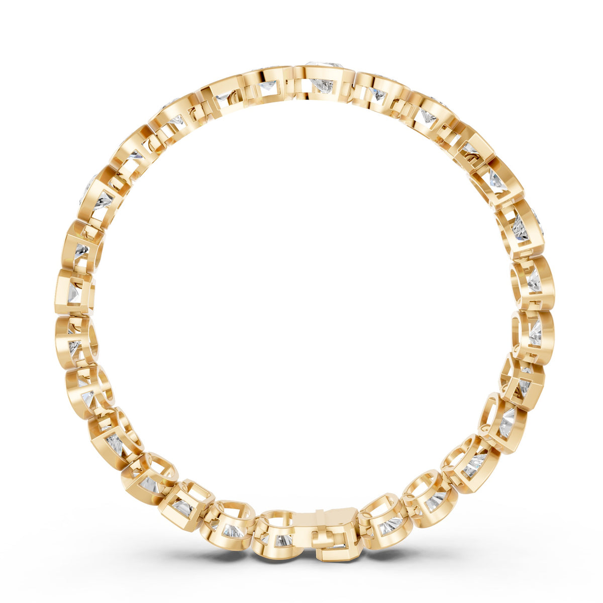 Fancy Mix-Cut Tennis Bracelet Lab Grown Diamond Bracelet
