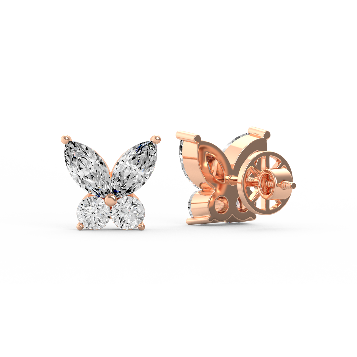 Butterfly Diamond Necklace