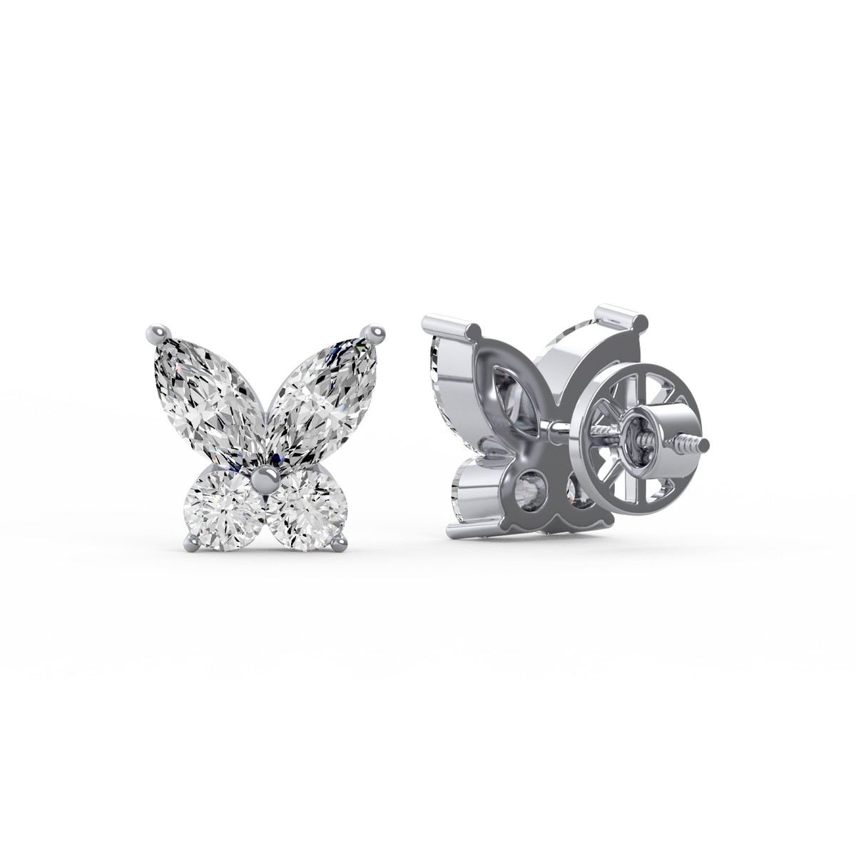 Butterfly Diamond Necklace