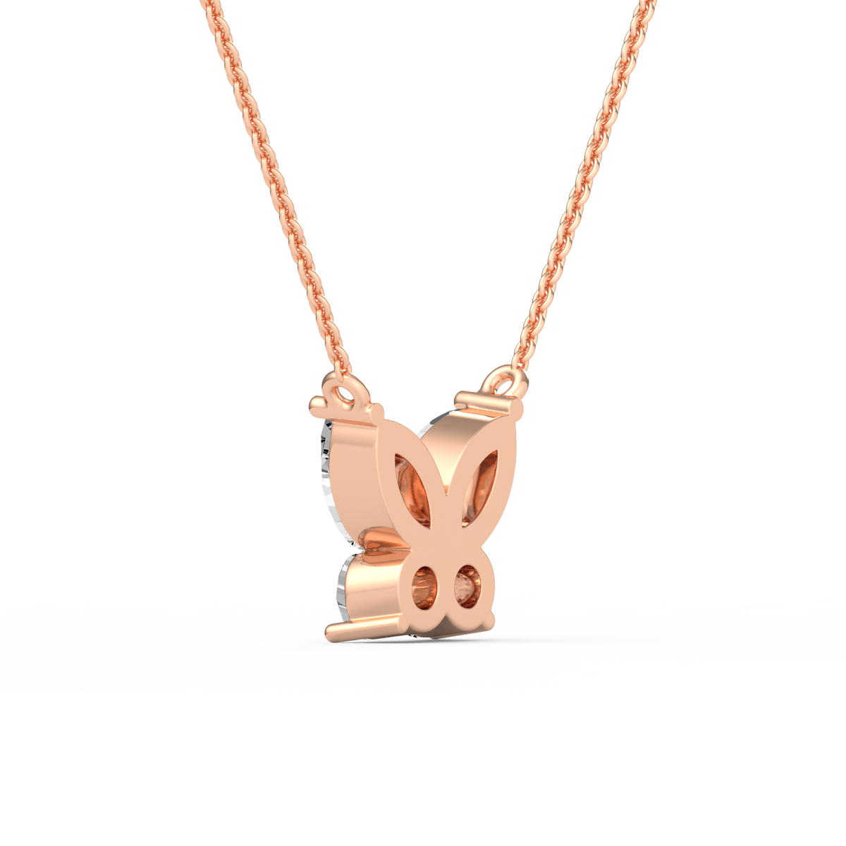 Butterfly Lab Grown Diamond Pendant PD-015