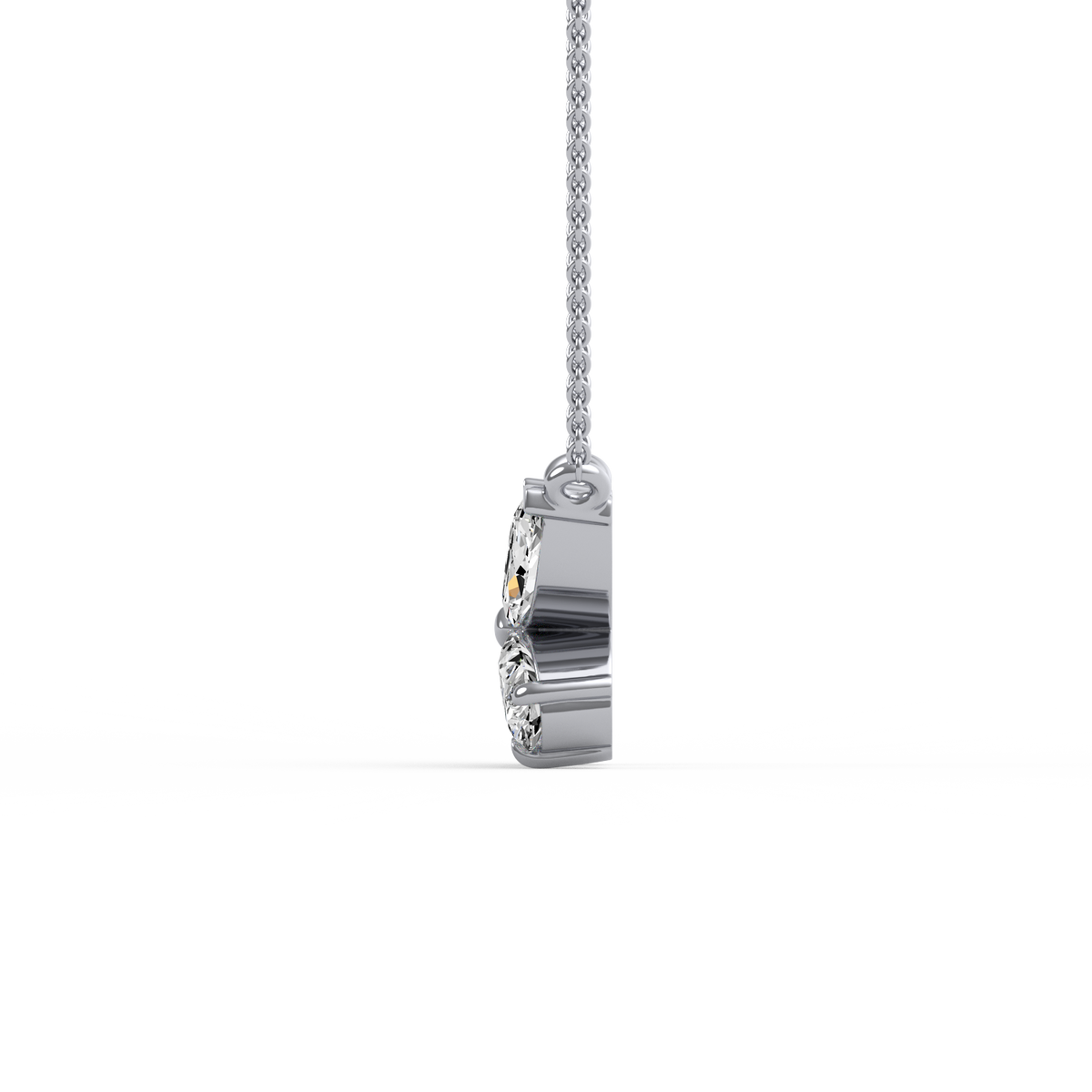 Butterfly Bloom Marquise & Pear Lab Grown Diamond Pendant PD-020