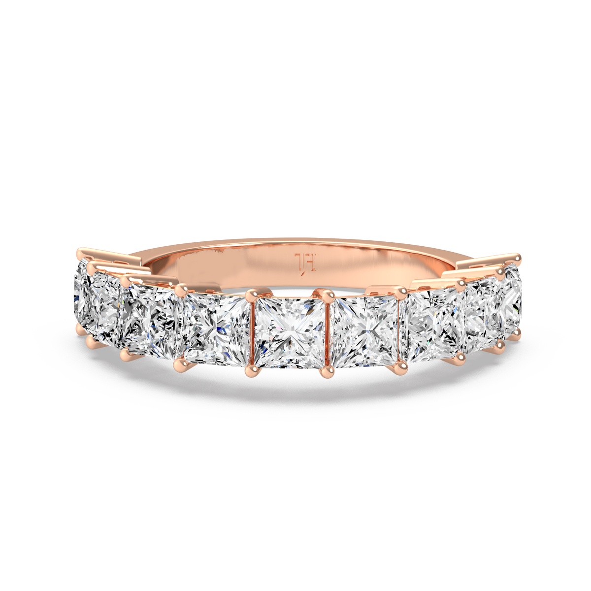 Half Eternity Princess Ring R-050