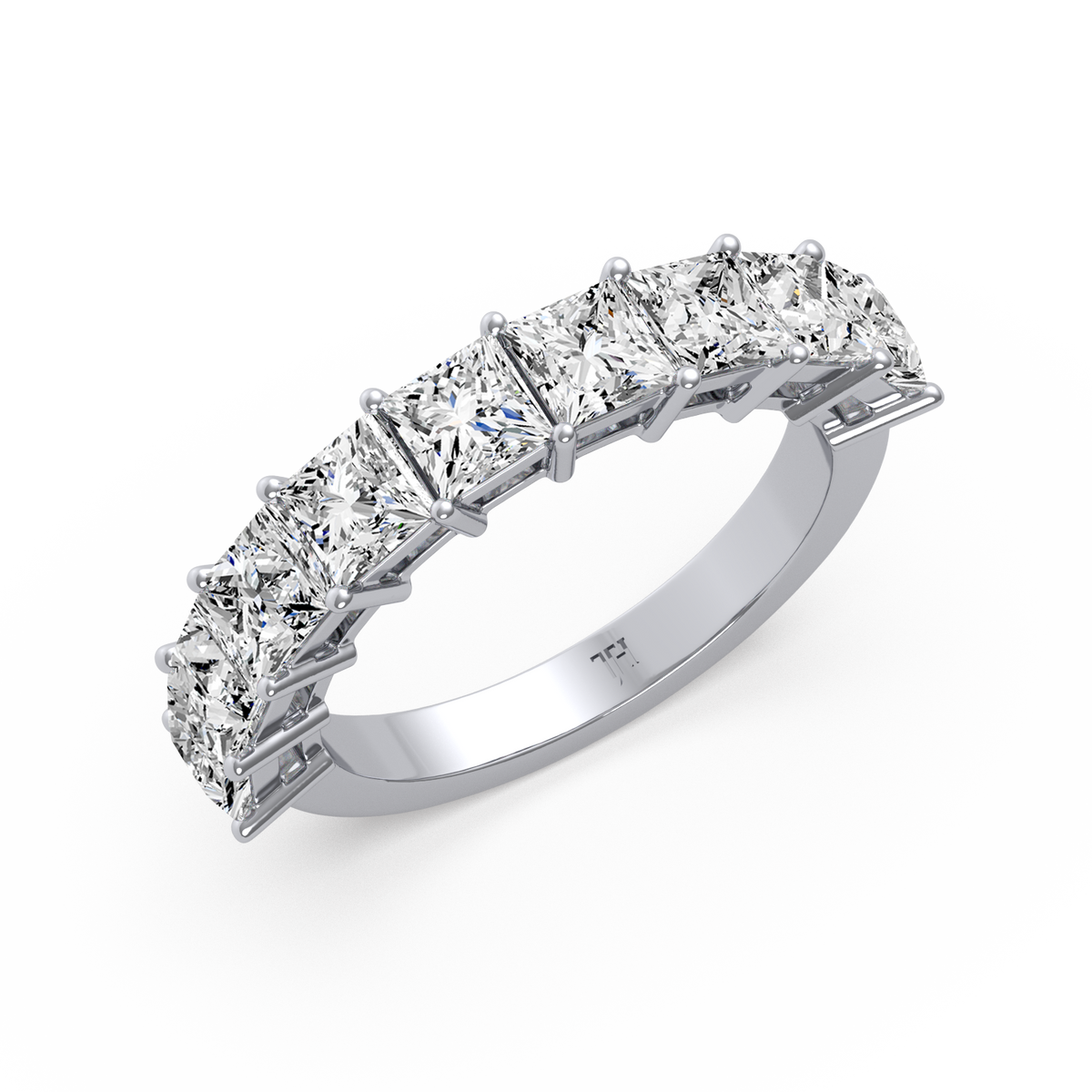 Half Eternity Princess Ring R-050