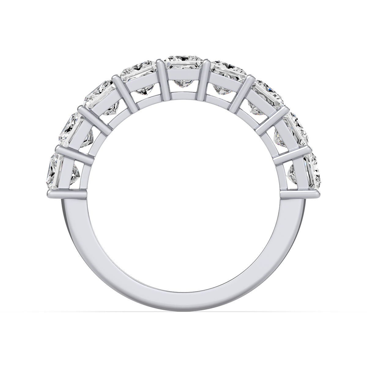 Half Eternity Princess Ring R-050
