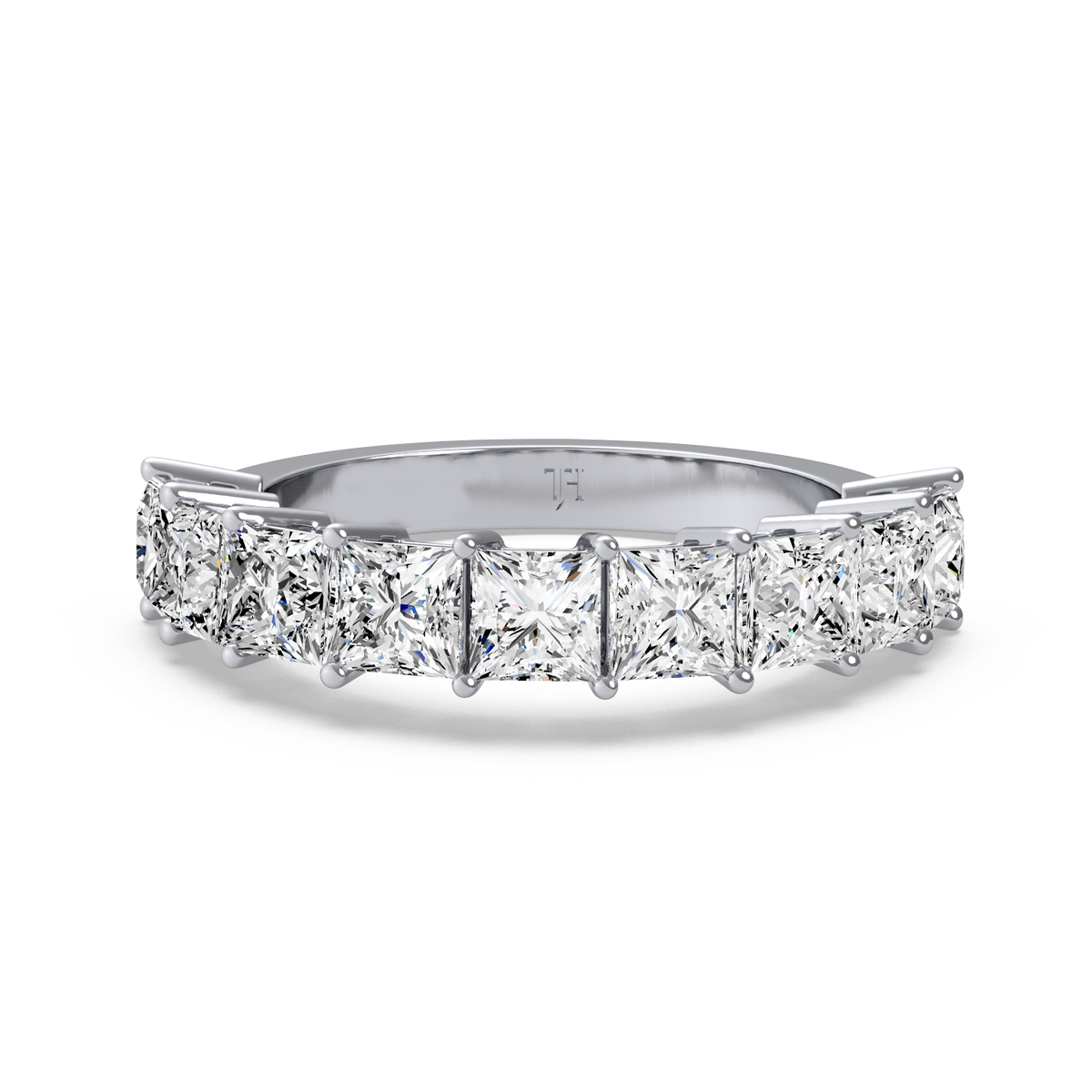 Half Eternity Princess Ring R-050