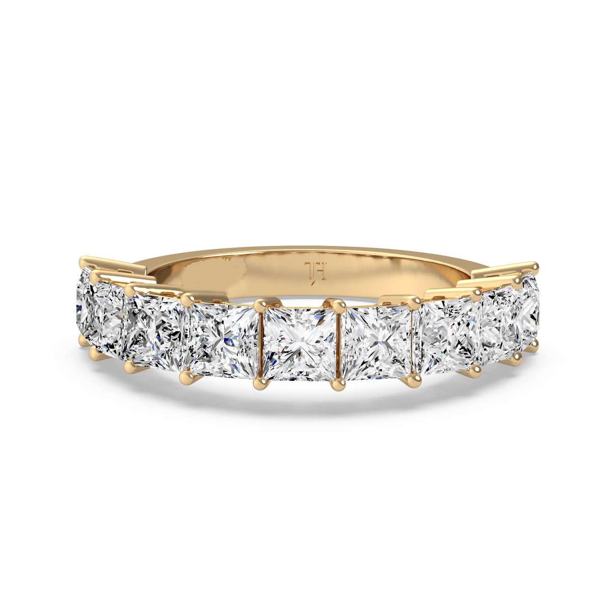 Half Eternity Princess Ring R-050