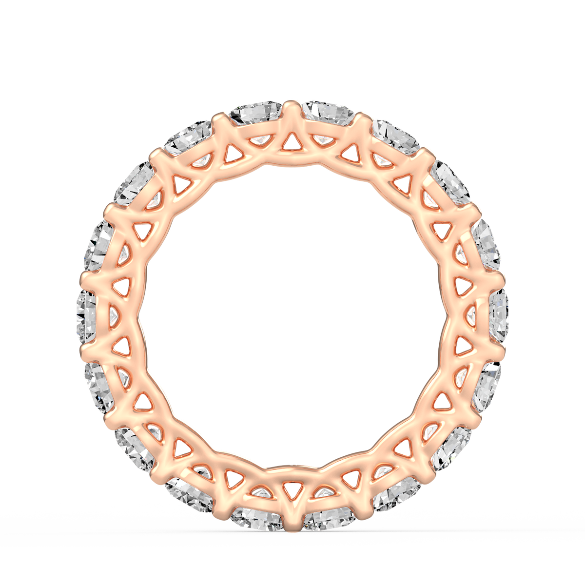 Quarter Eternity Princess Band R-052