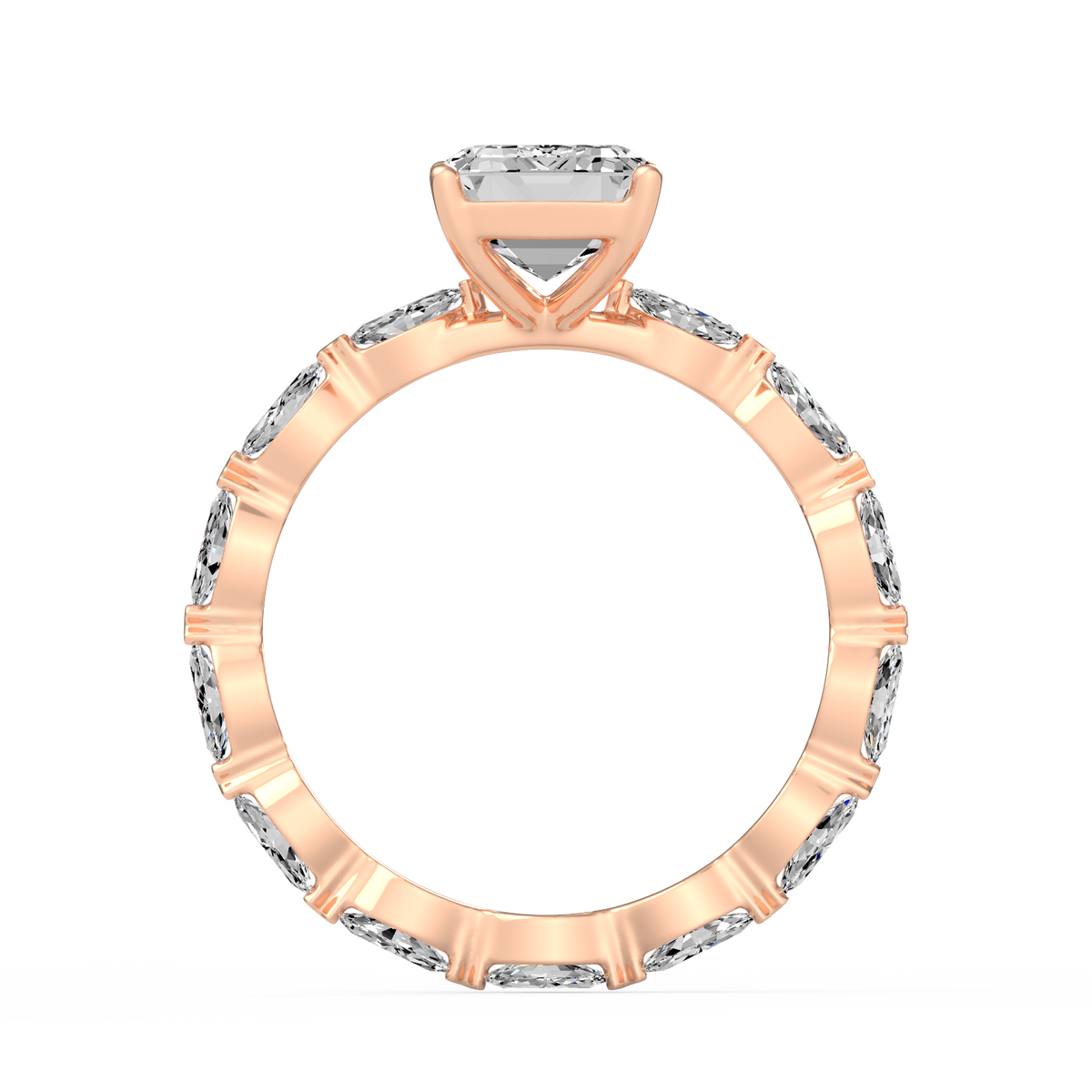 Emerald 2ct Signature Ring R-055