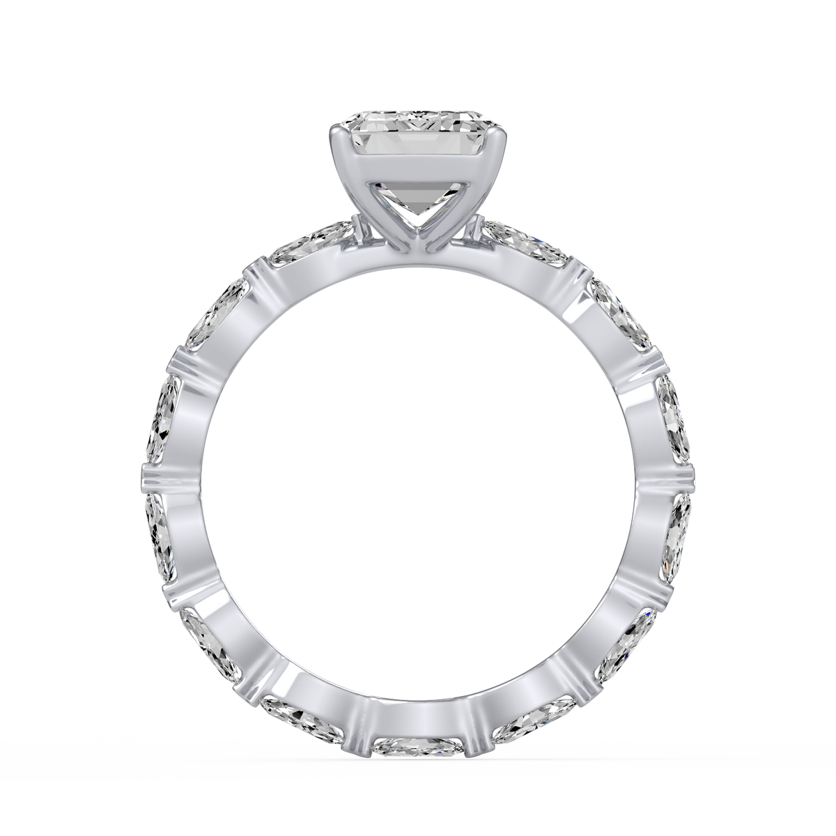 Emerald 2ct Signature Ring R-055