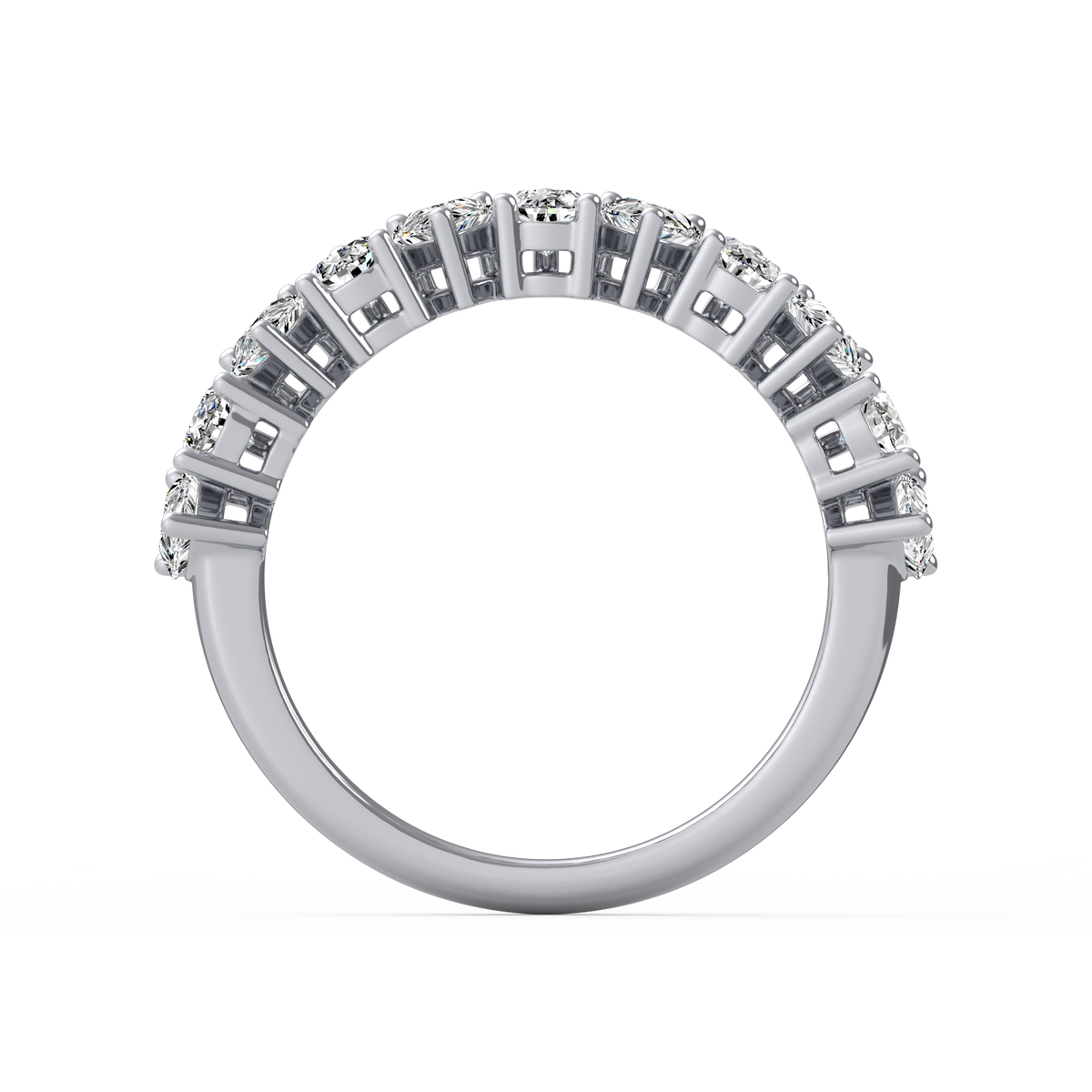 Pear Half Eternity Band R-066