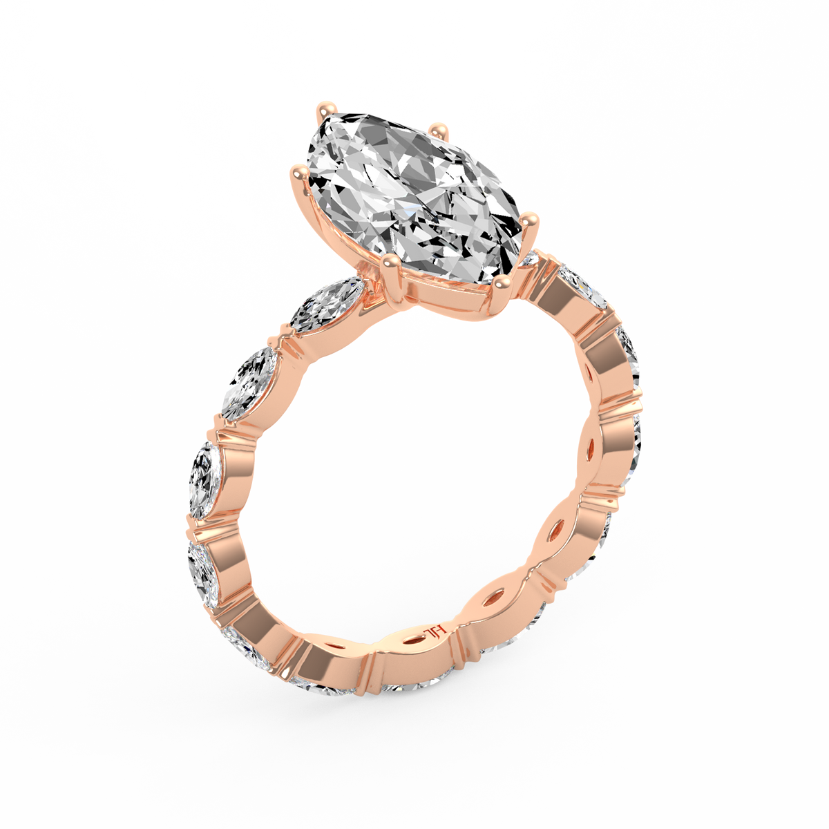 Marquise 3ct Signature Ring R-113
