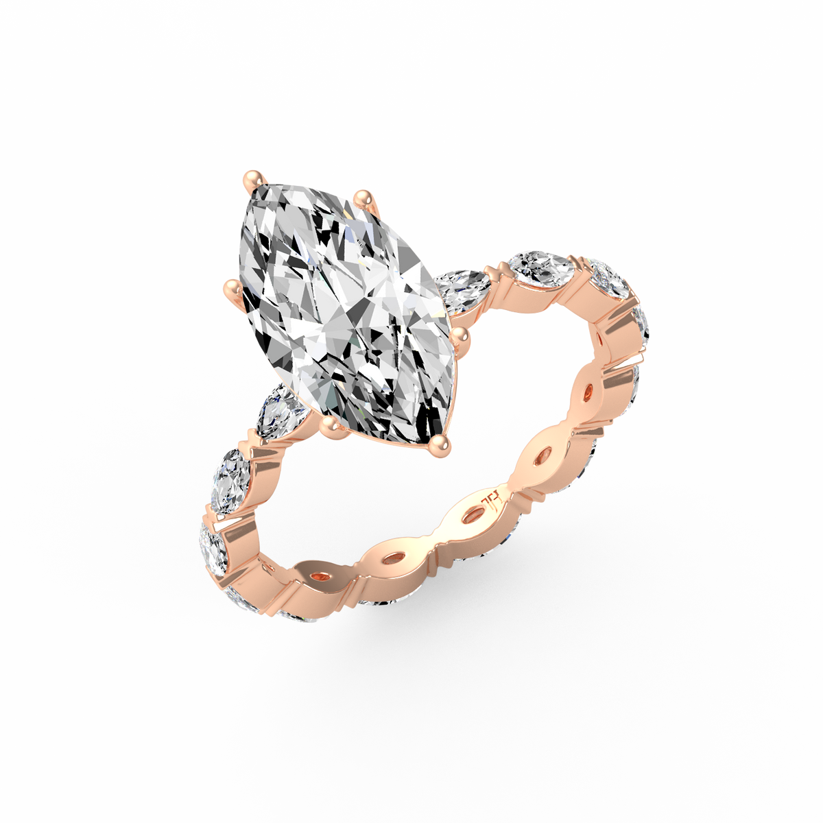 Marquise 3ct Signature Ring R-113