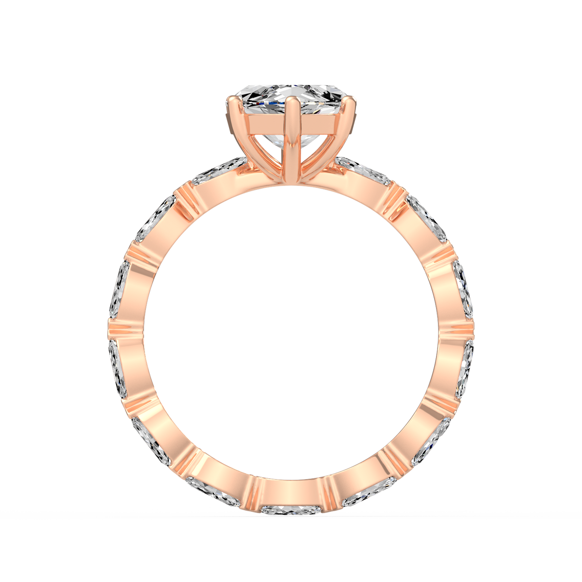 Marquise 3ct Signature Ring R-113