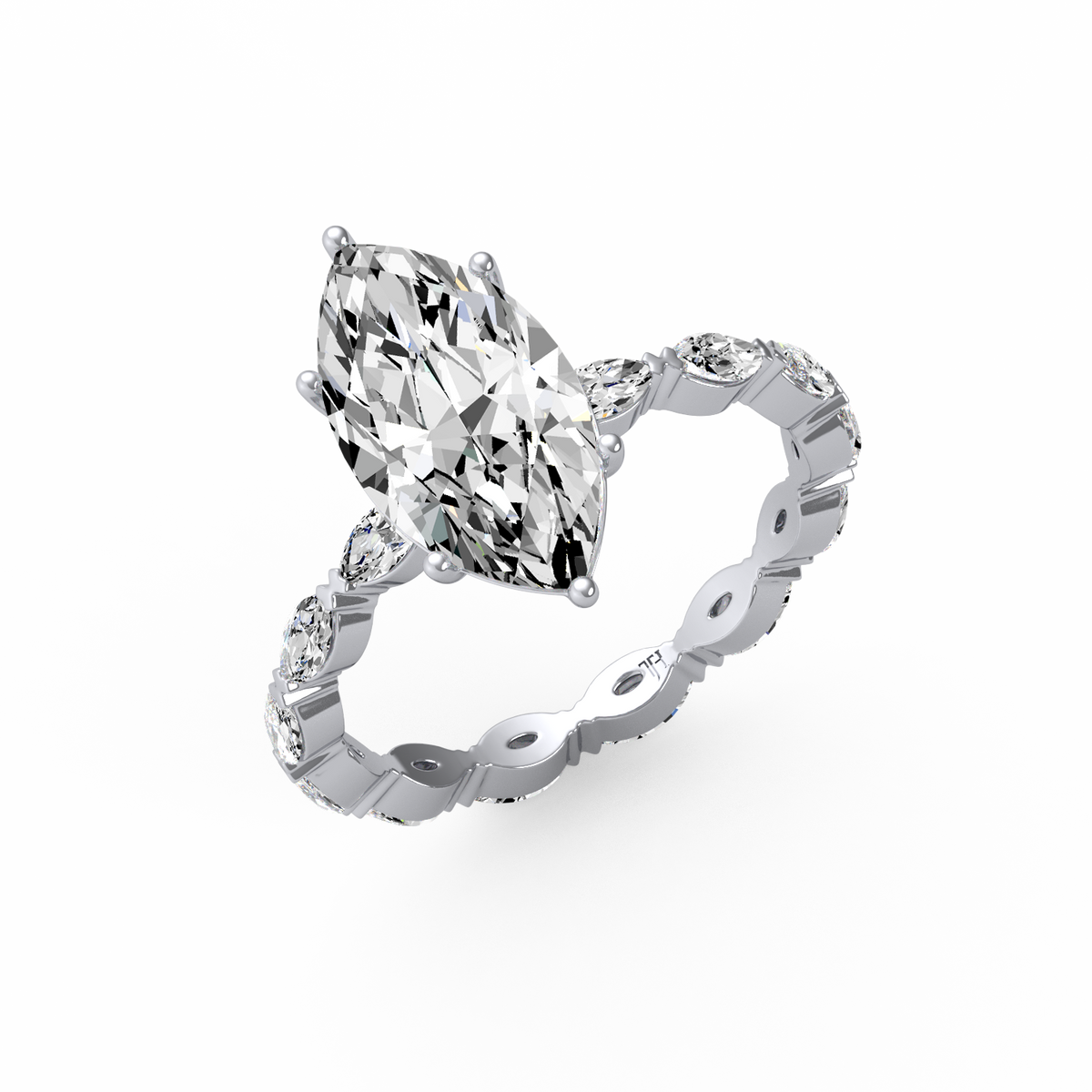 Marquise 3ct Signature Ring R-113