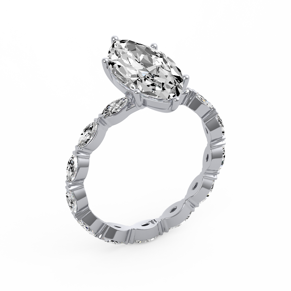 Marquise 3ct Signature Ring R-113