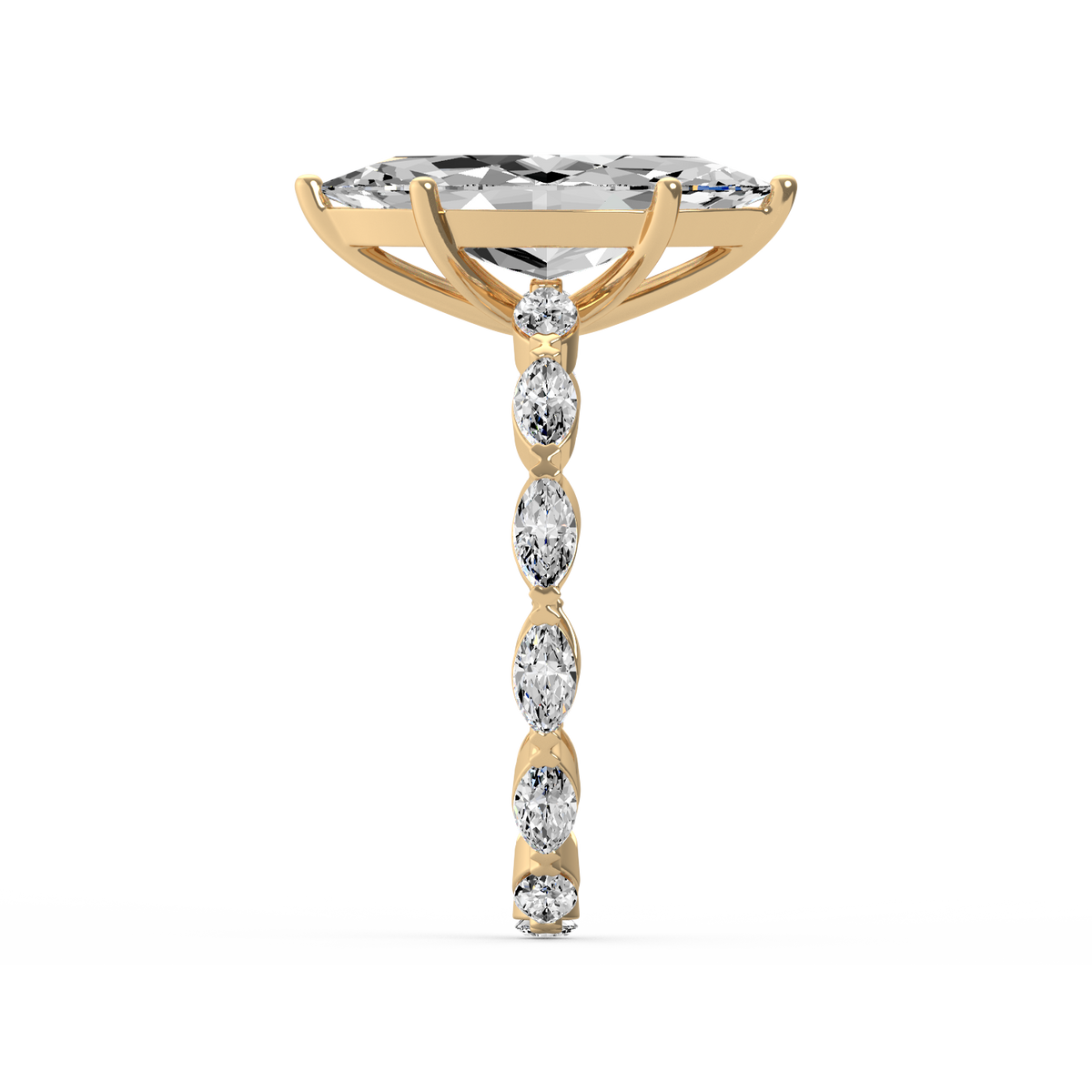 Marquise 3ct Signature Ring R-113